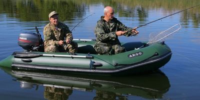 Рыбалка на моторной лодке